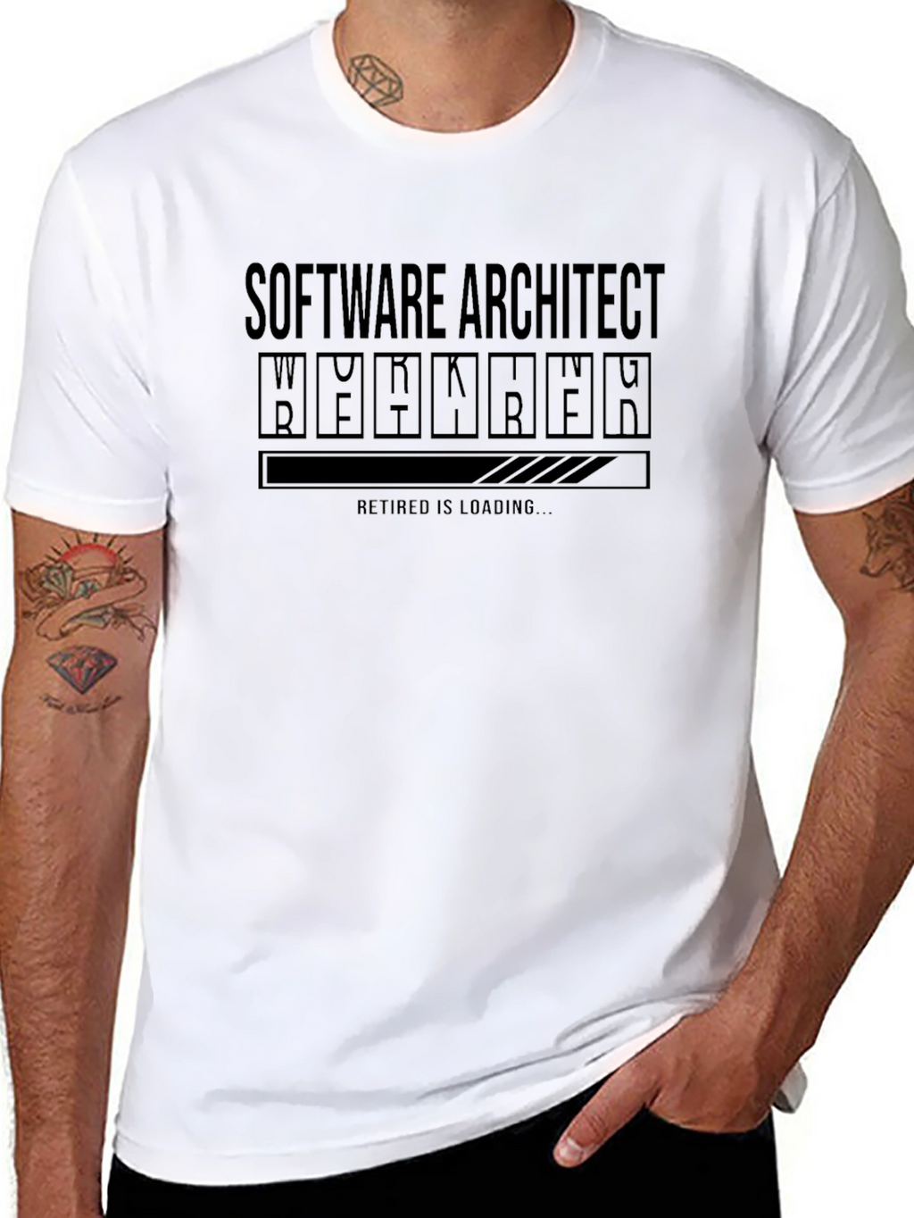 Software Architect Retirement Loading T-Shirt