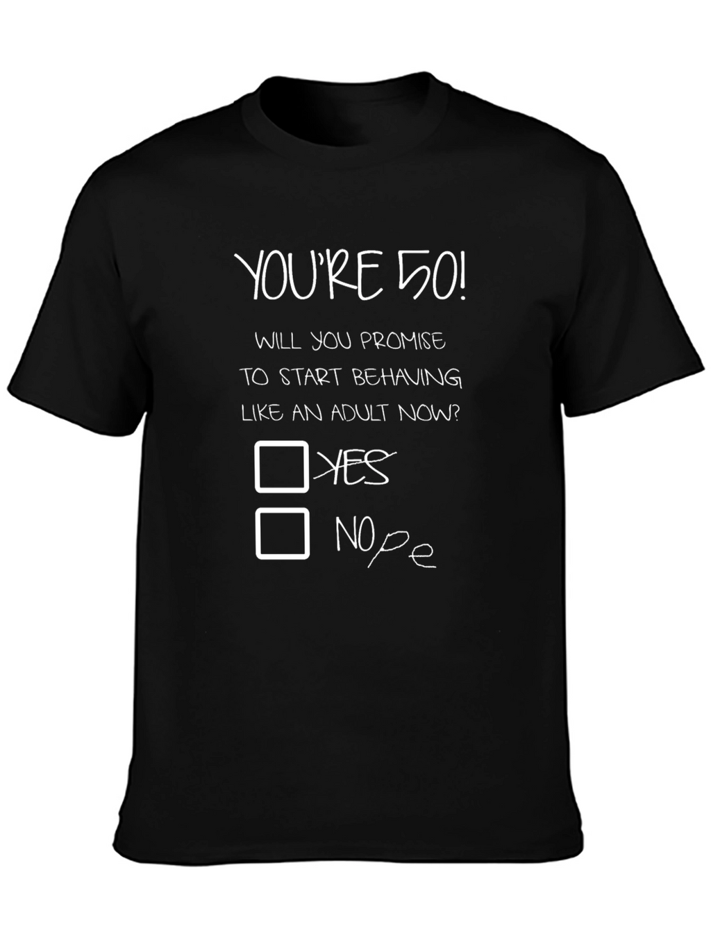 Funny 50th Birthday T-Shirt - Youre 50!