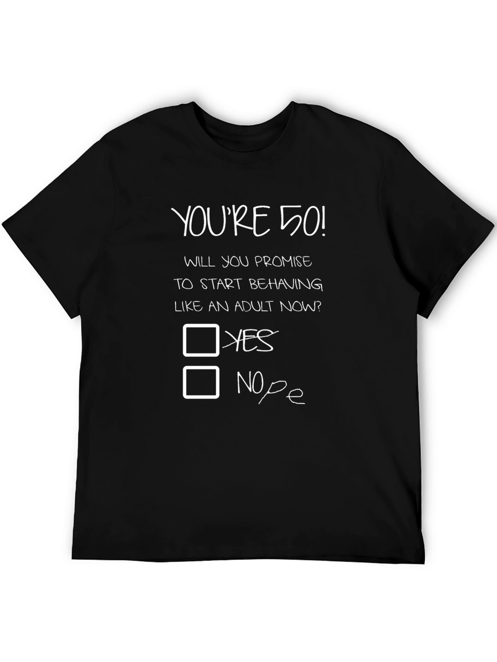 Funny 50th Birthday T-Shirt - Youre 50!