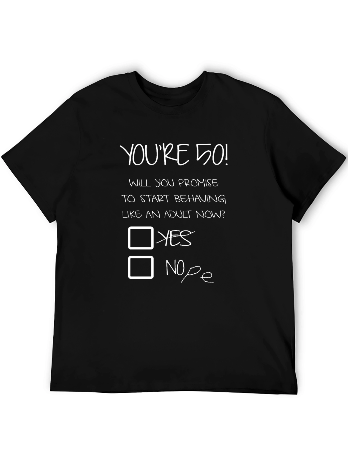 Funny 50th Birthday T-Shirt - Youre 50!