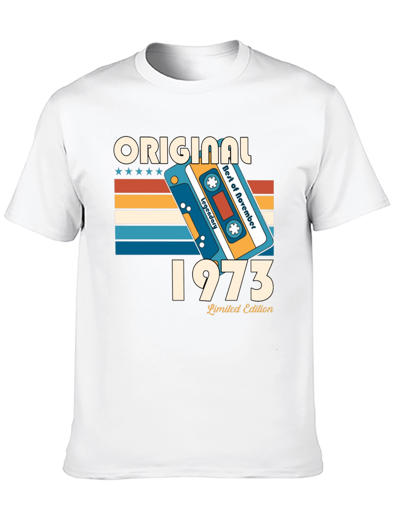 Original 1973 Limited Edition Retro T-Shirt