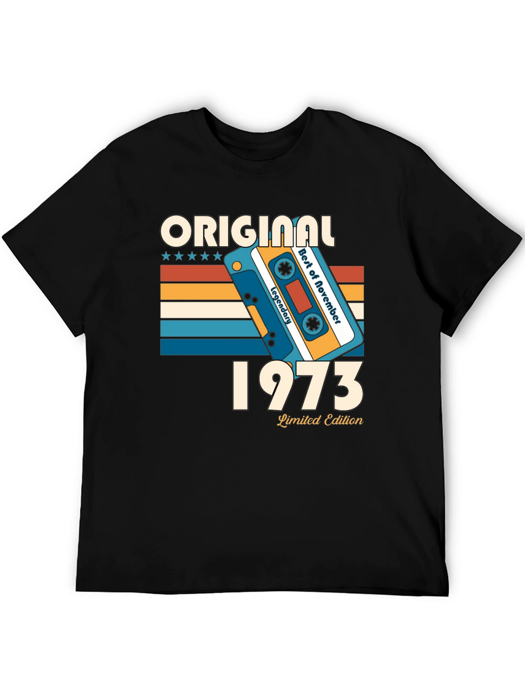 Original 1973 Limited Edition Retro T-Shirt