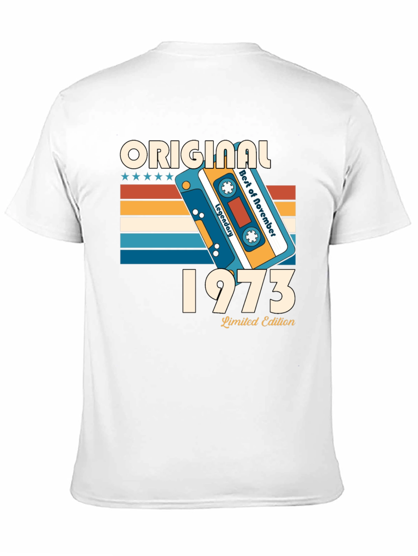 Original 1973 Limited Edition Retro T-Shirt