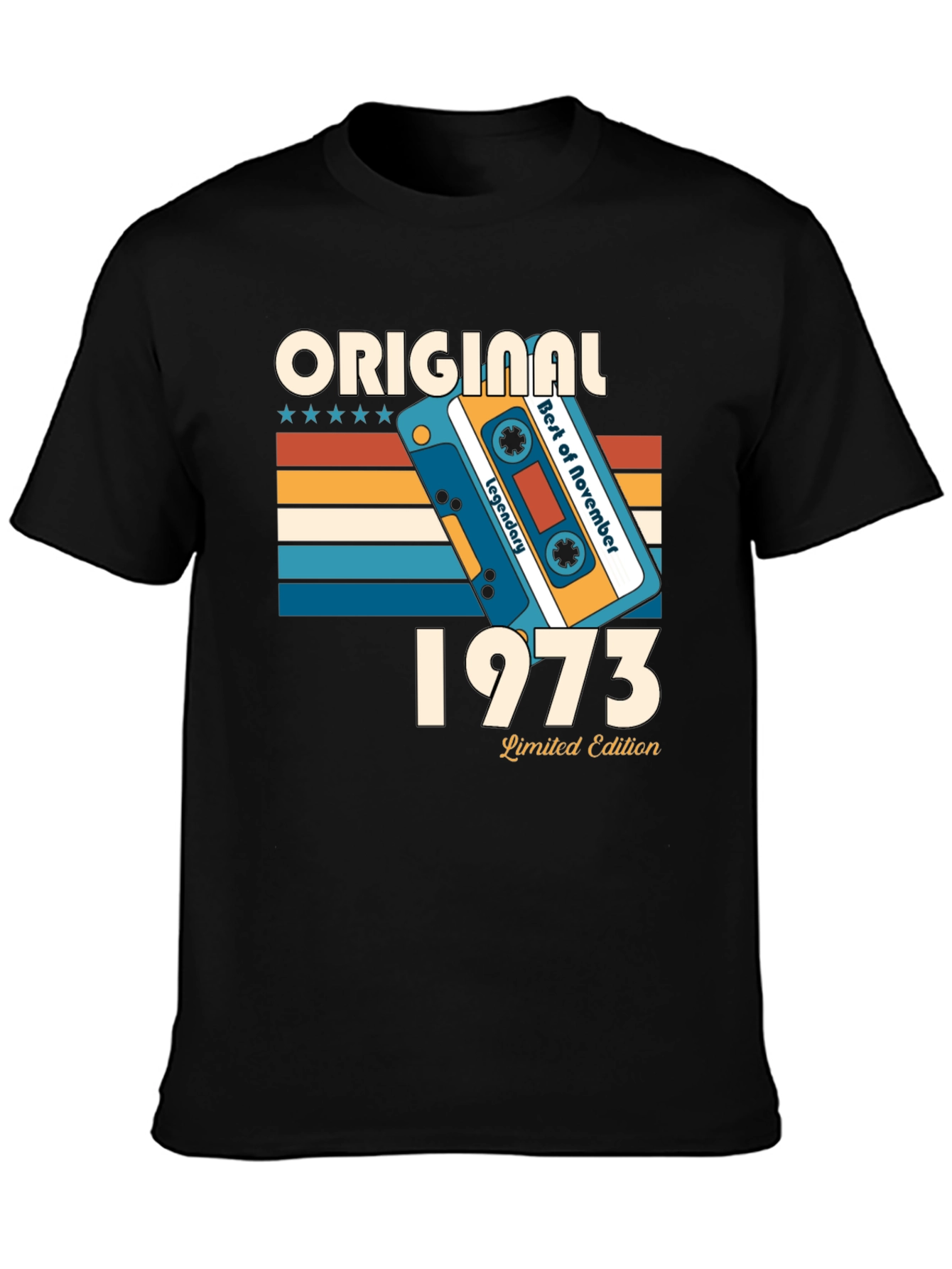 Original 1973 Limited Edition Retro T-Shirt