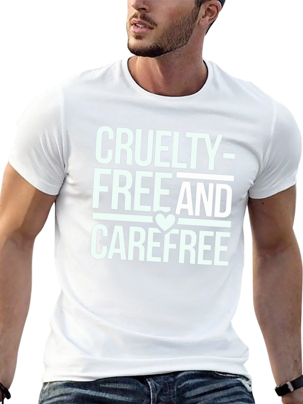 Cruelty-Free and Carefree Graphic Tee