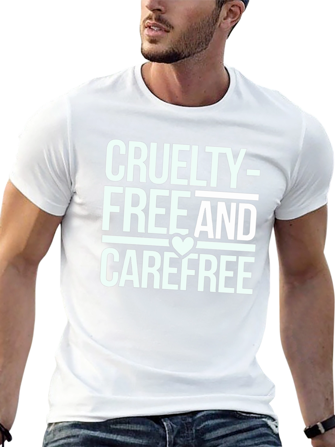 Cruelty-Free and Carefree Graphic Tee