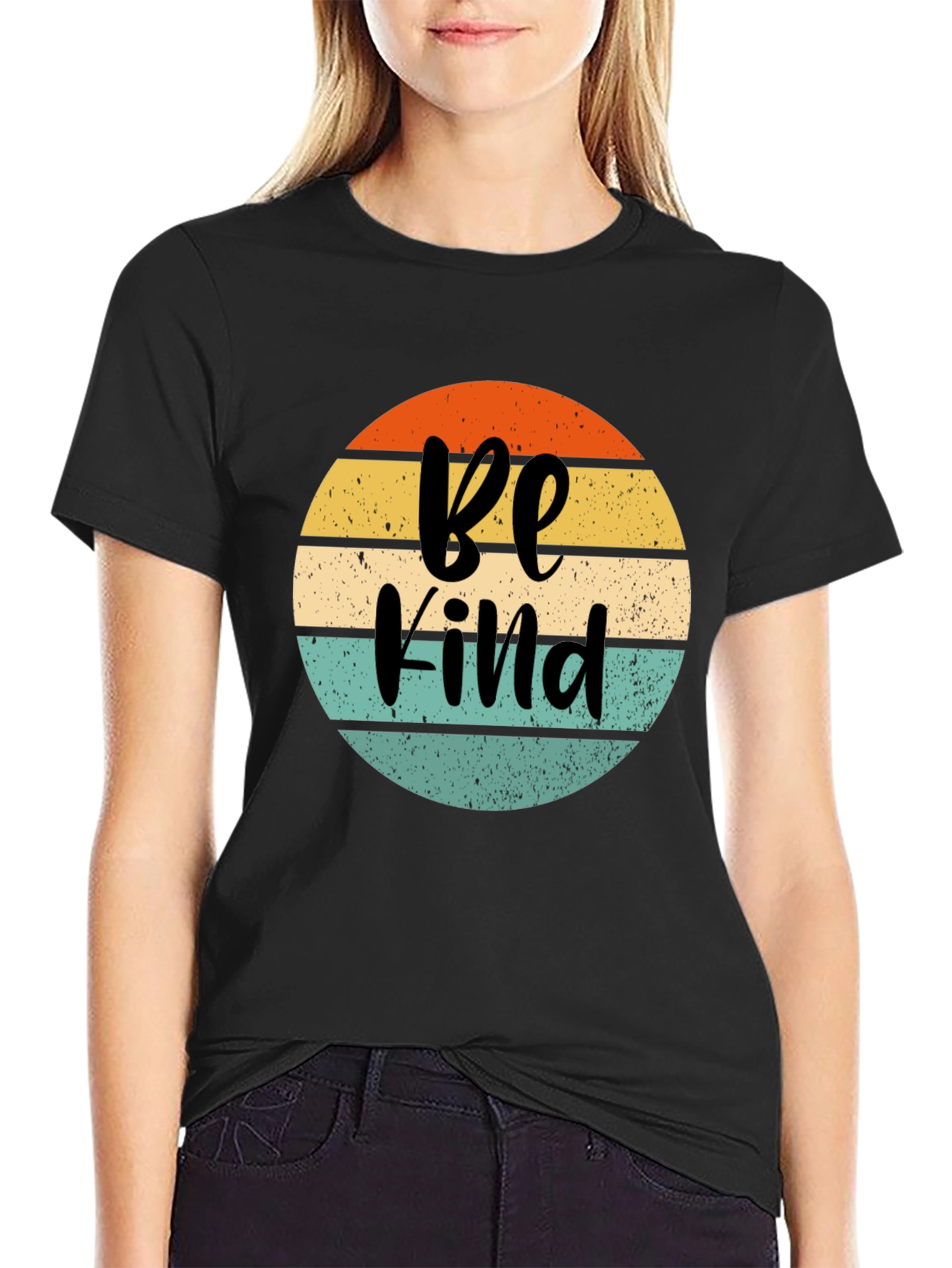 Be Kind Retro Graphic Tee -  Comfortable Soft T-Shirt