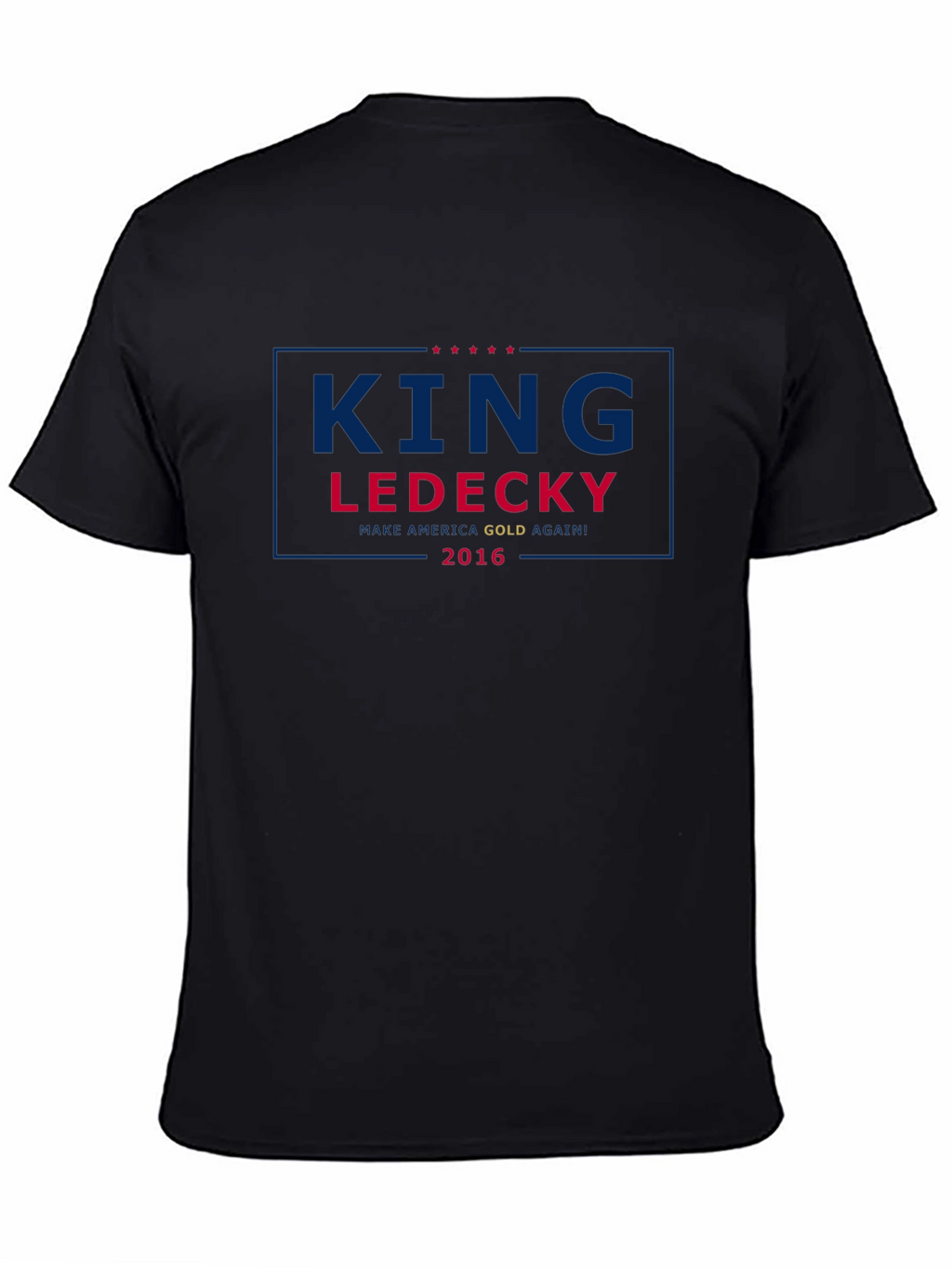 King Ledecky 2016 Black T-Shirt