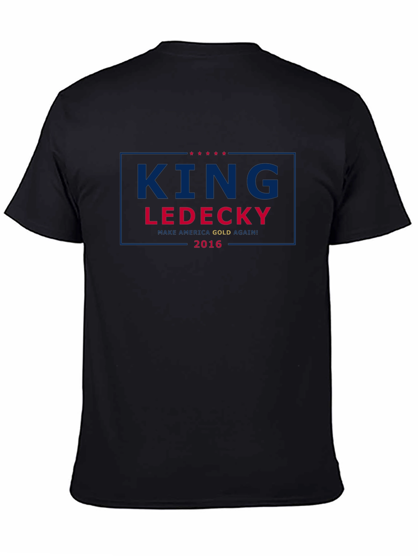 King Ledecky 2016 Black T-Shirt
