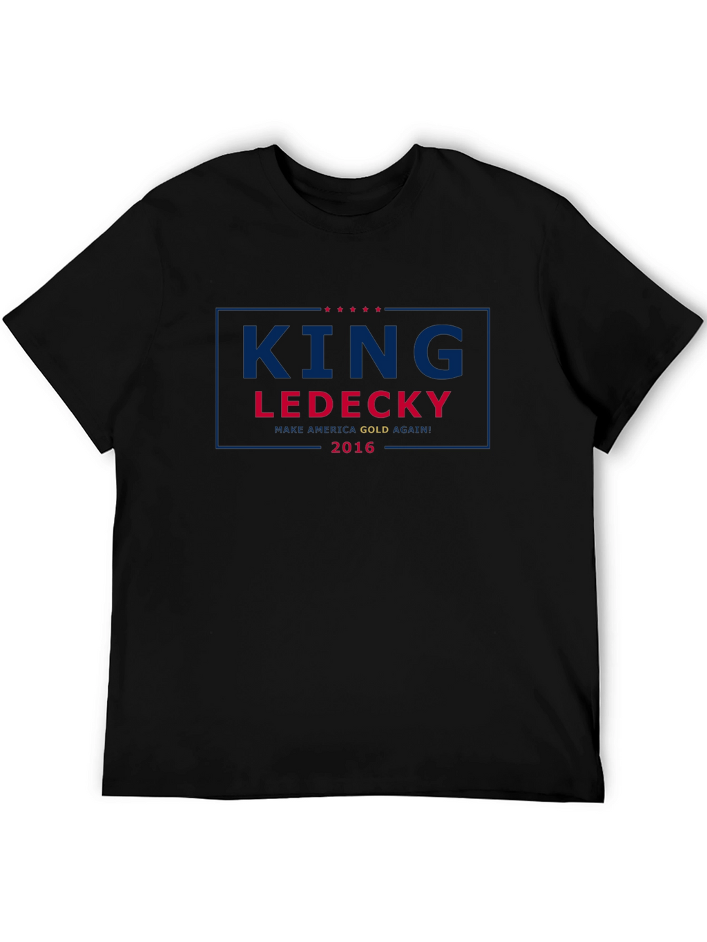 King Ledecky 2016 Black T-Shirt