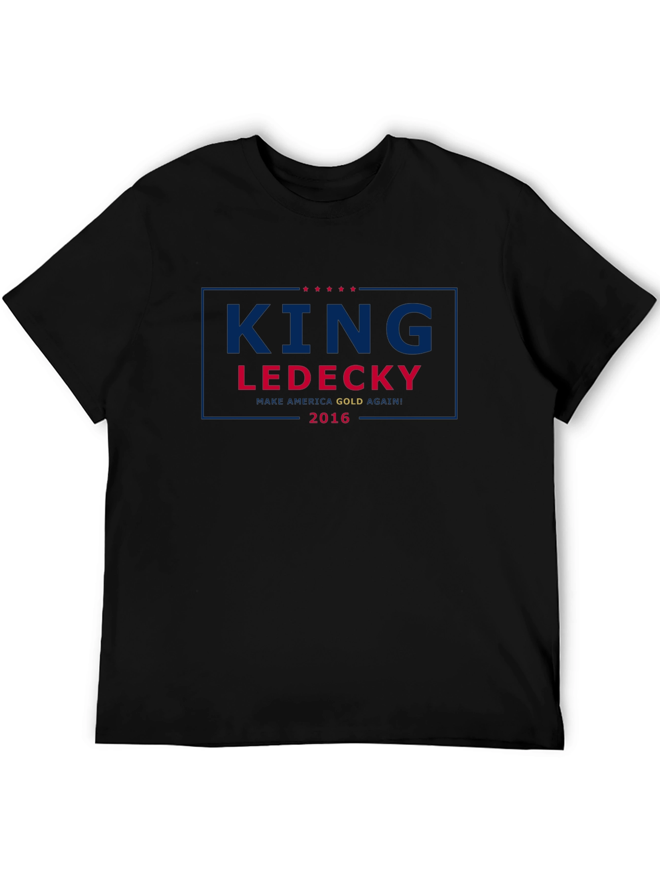 King Ledecky 2016 Black T-Shirt