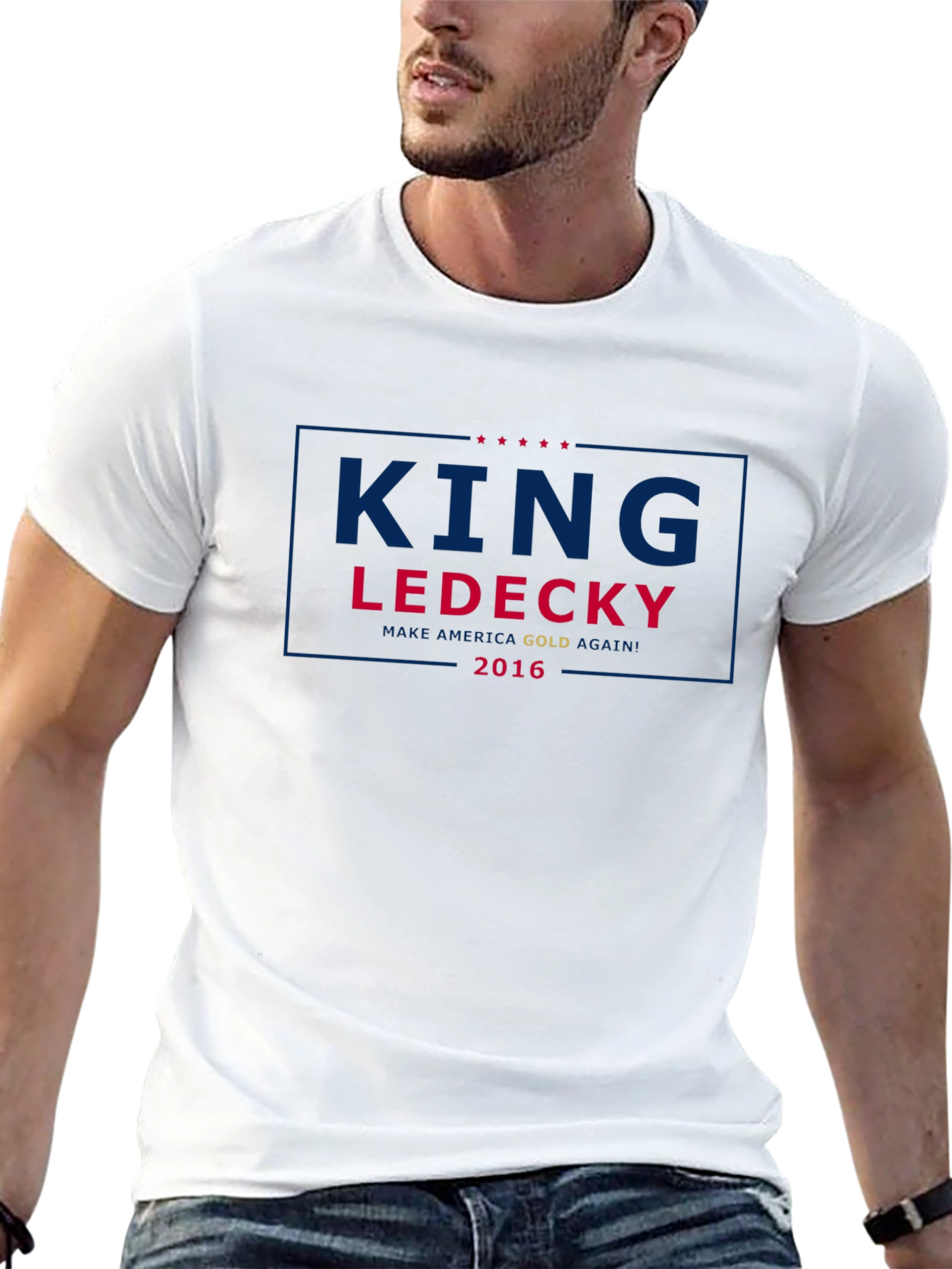 King Ledecky 2016 Black T-Shirt