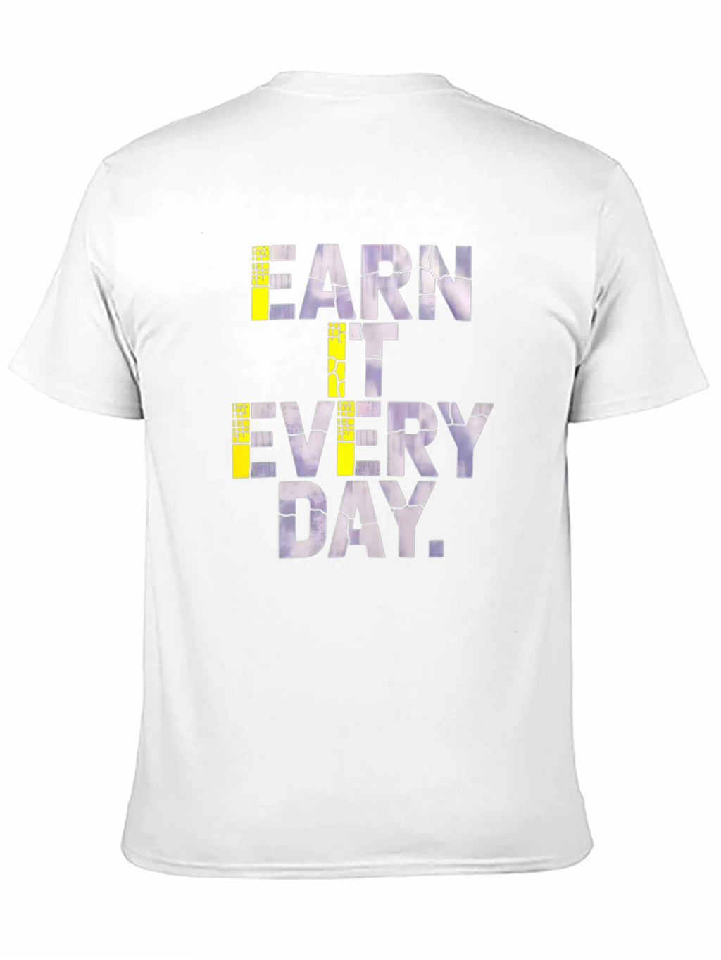 Earn It Every Day Graphic Tee - Black