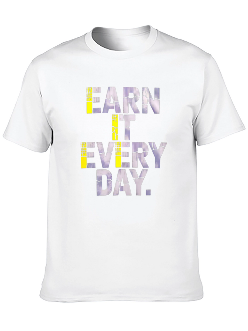 Earn It Every Day Graphic Tee - Black