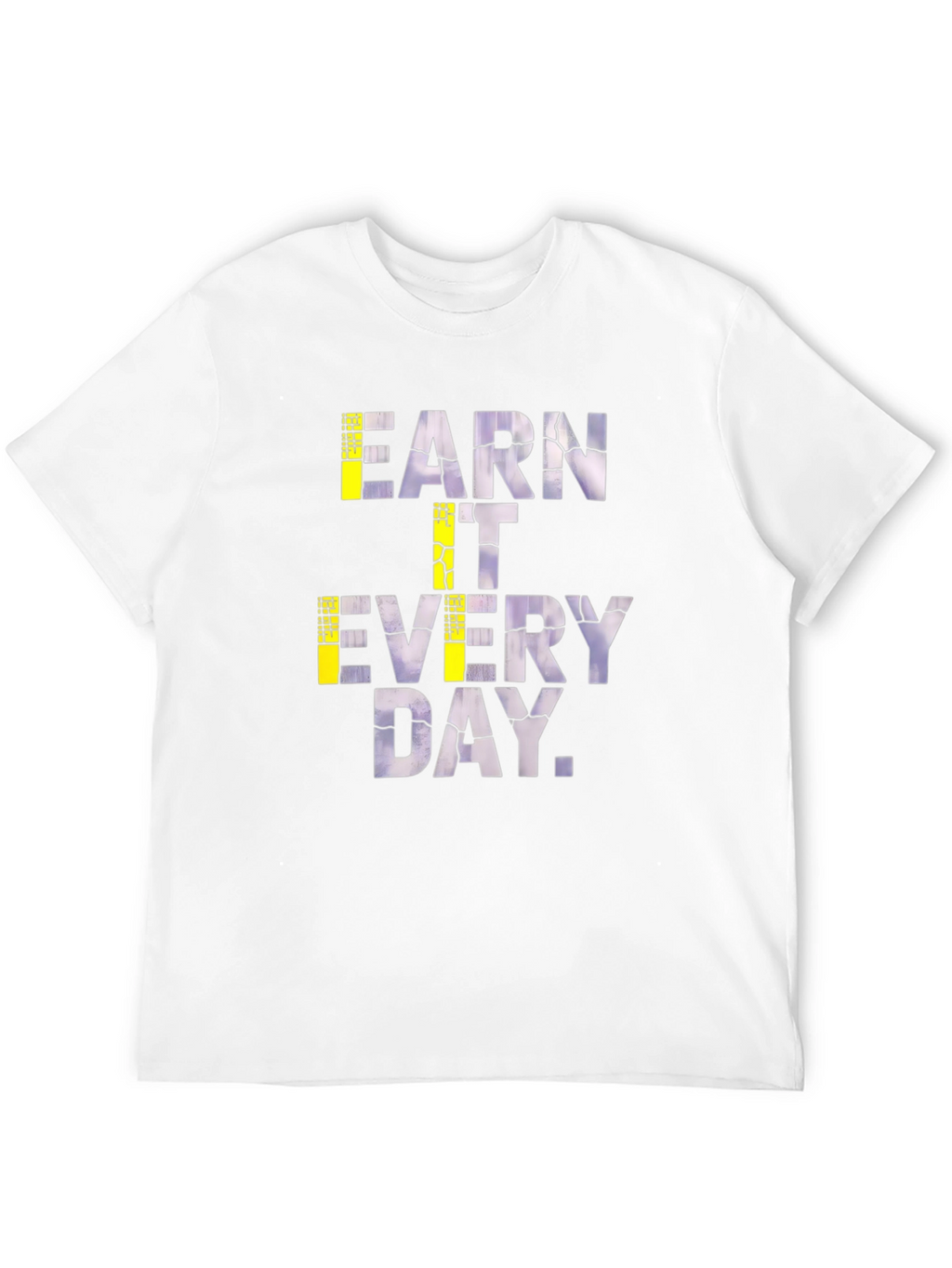 Earn It Every Day Graphic Tee - Black