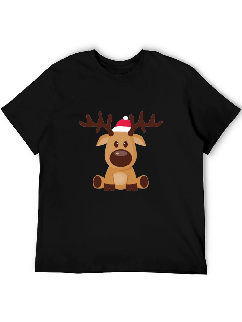 Cute Reindeer Christmas Holiday Tee