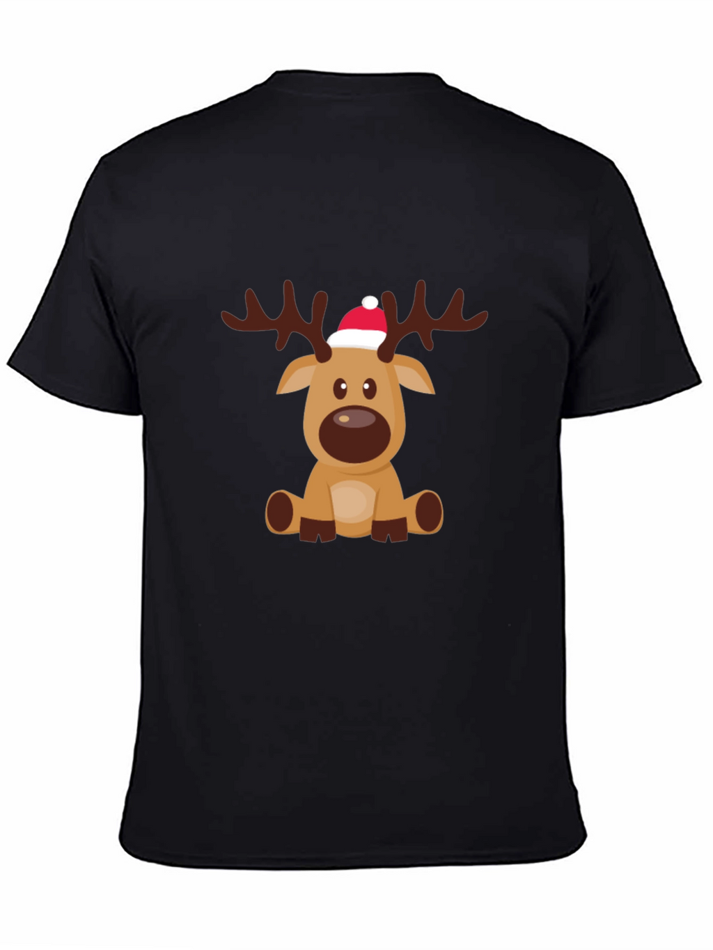 Cute Reindeer Christmas Holiday Tee