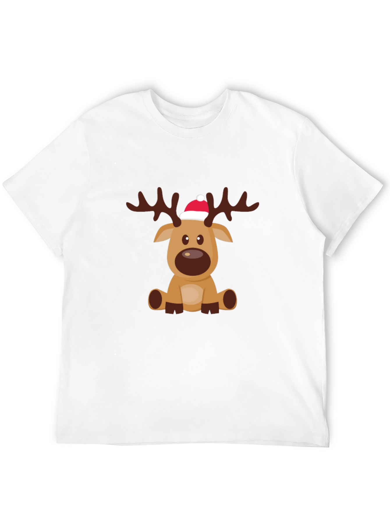 Cute Reindeer Christmas Holiday Tee