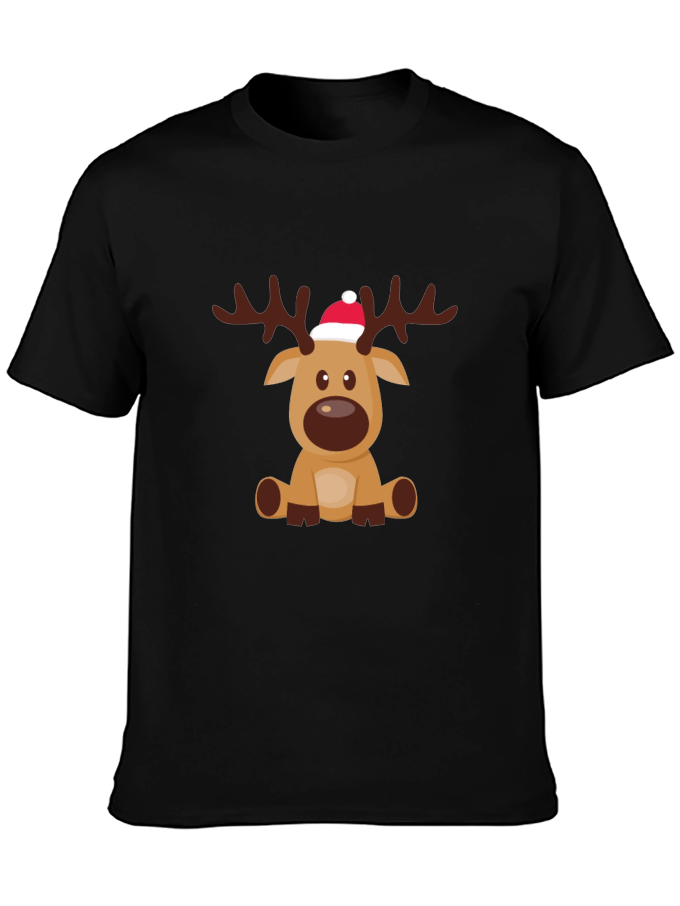 Cute Reindeer Christmas Holiday Tee
