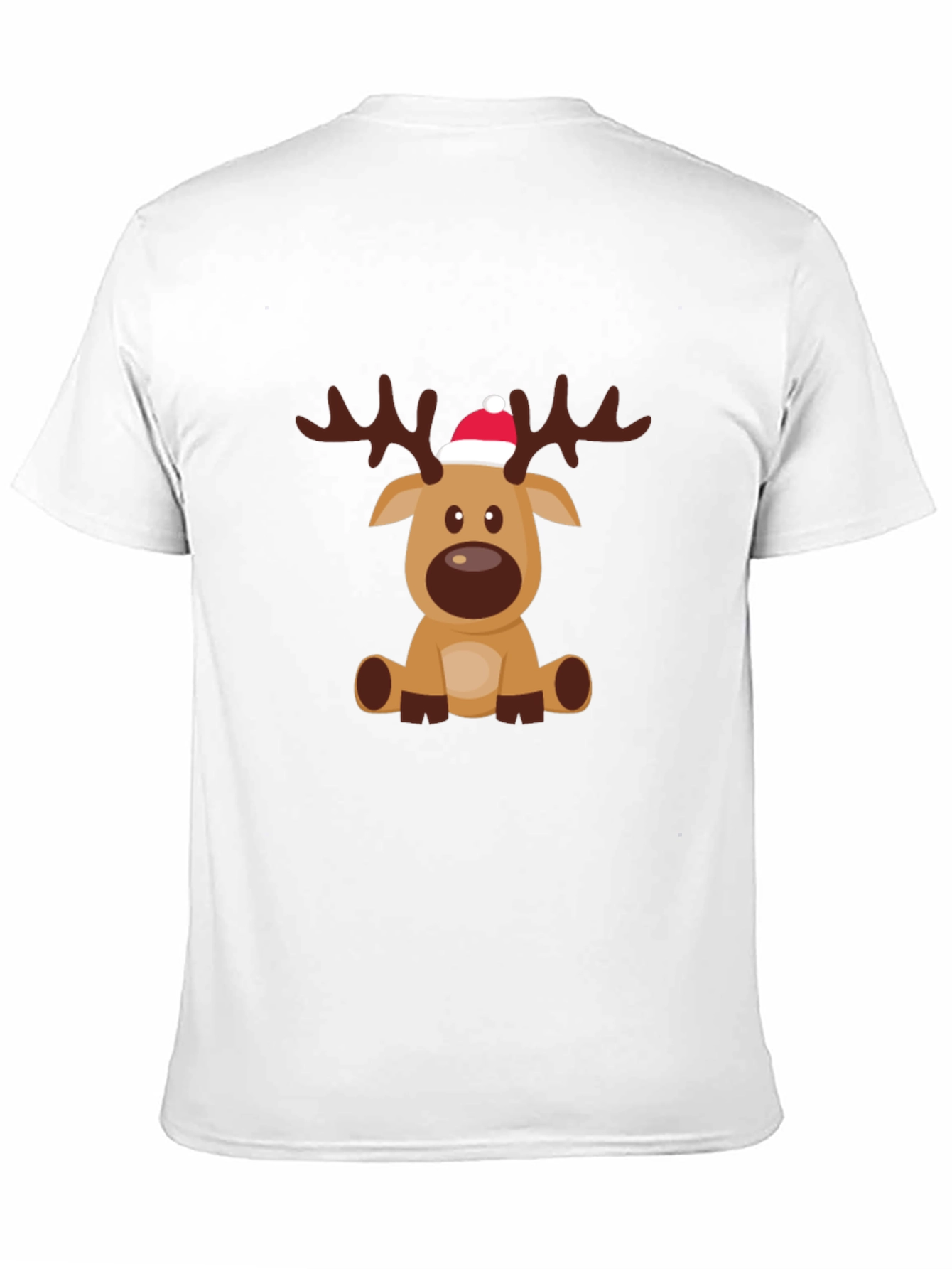 Cute Reindeer Christmas Holiday Tee