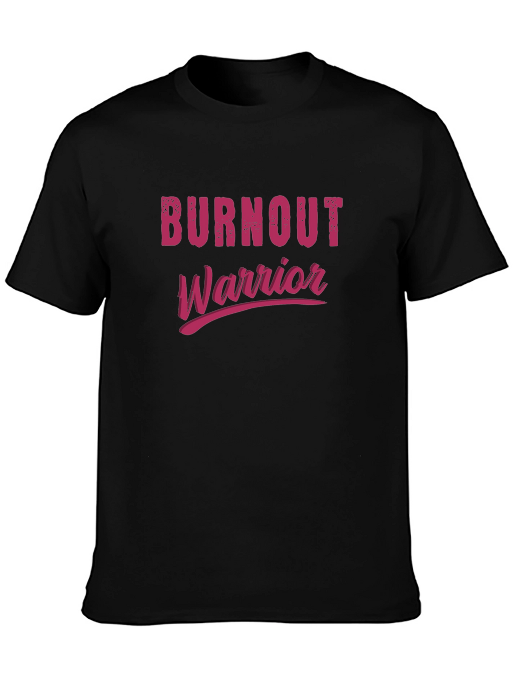 Burnout Warrior Graphic Tee - Black
