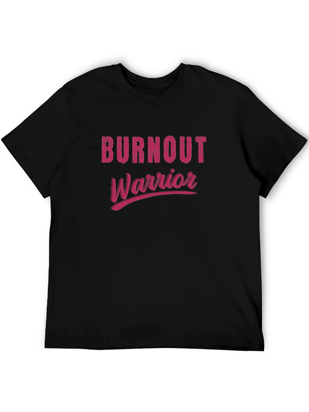 Burnout Warrior Graphic Tee - Black