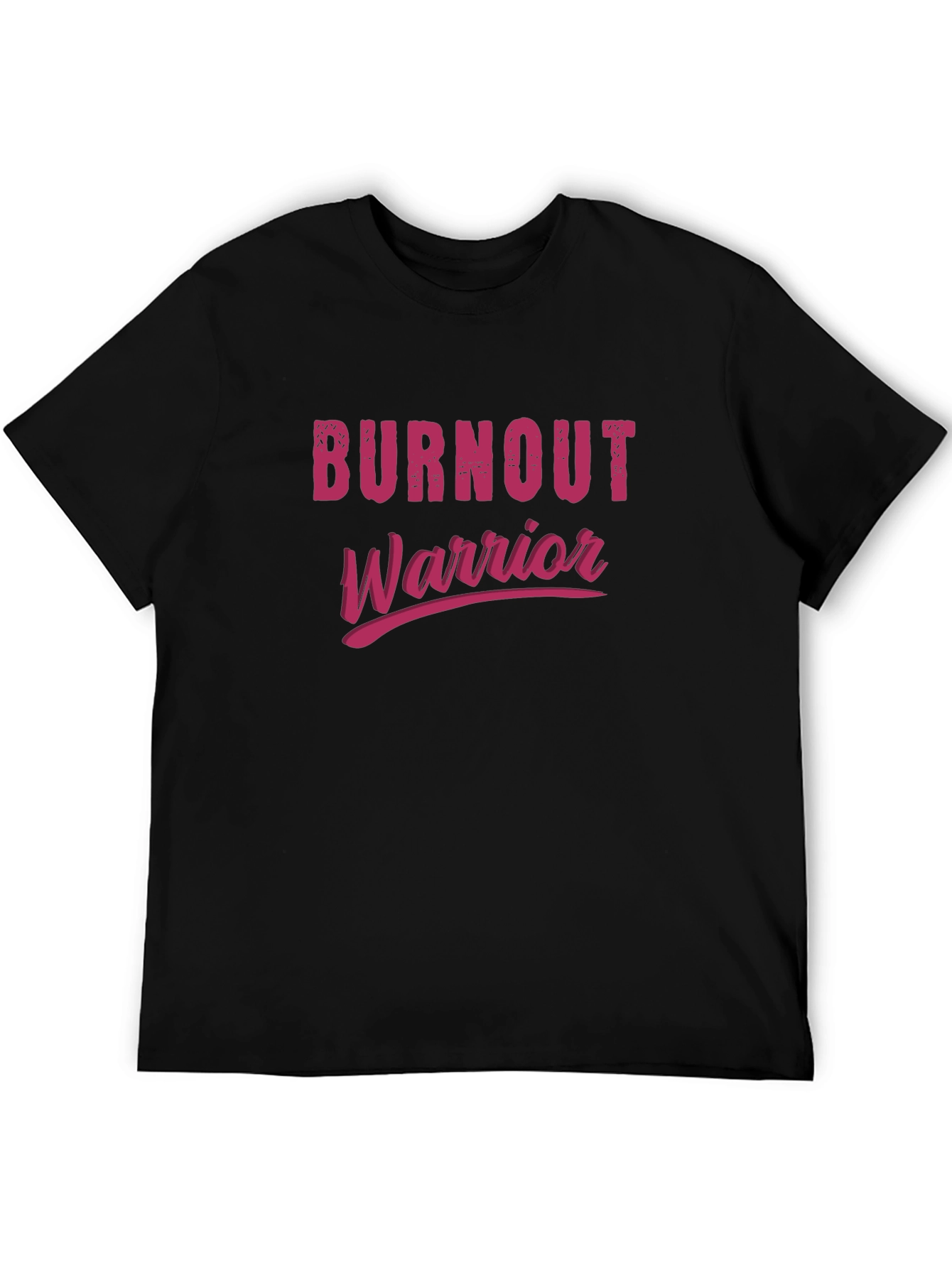 Burnout Warrior Graphic Tee - Black