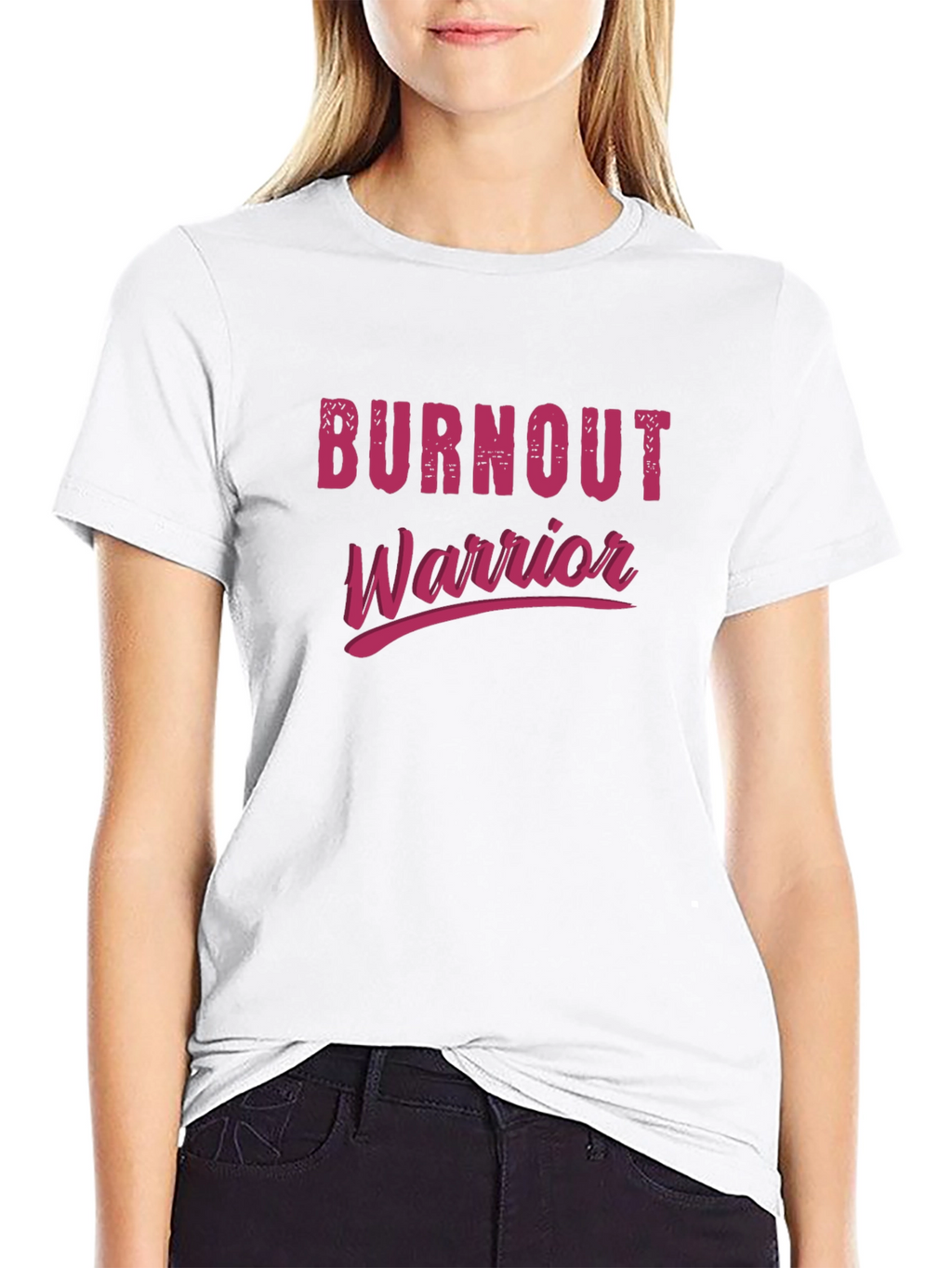 Burnout Warrior Graphic Tee - Black