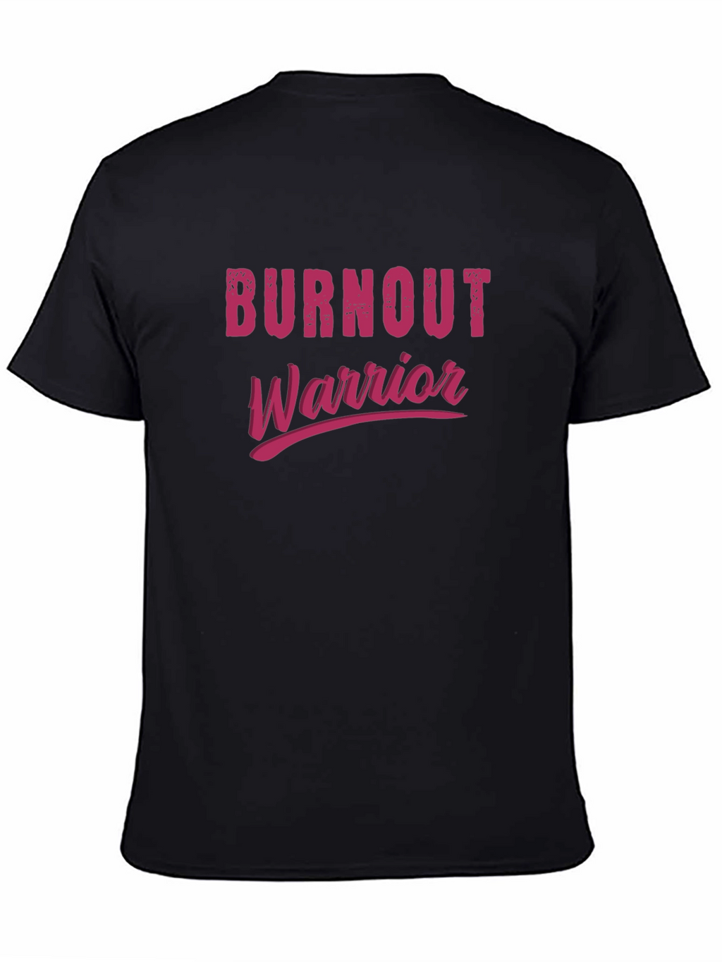 Burnout Warrior Graphic Tee - Black