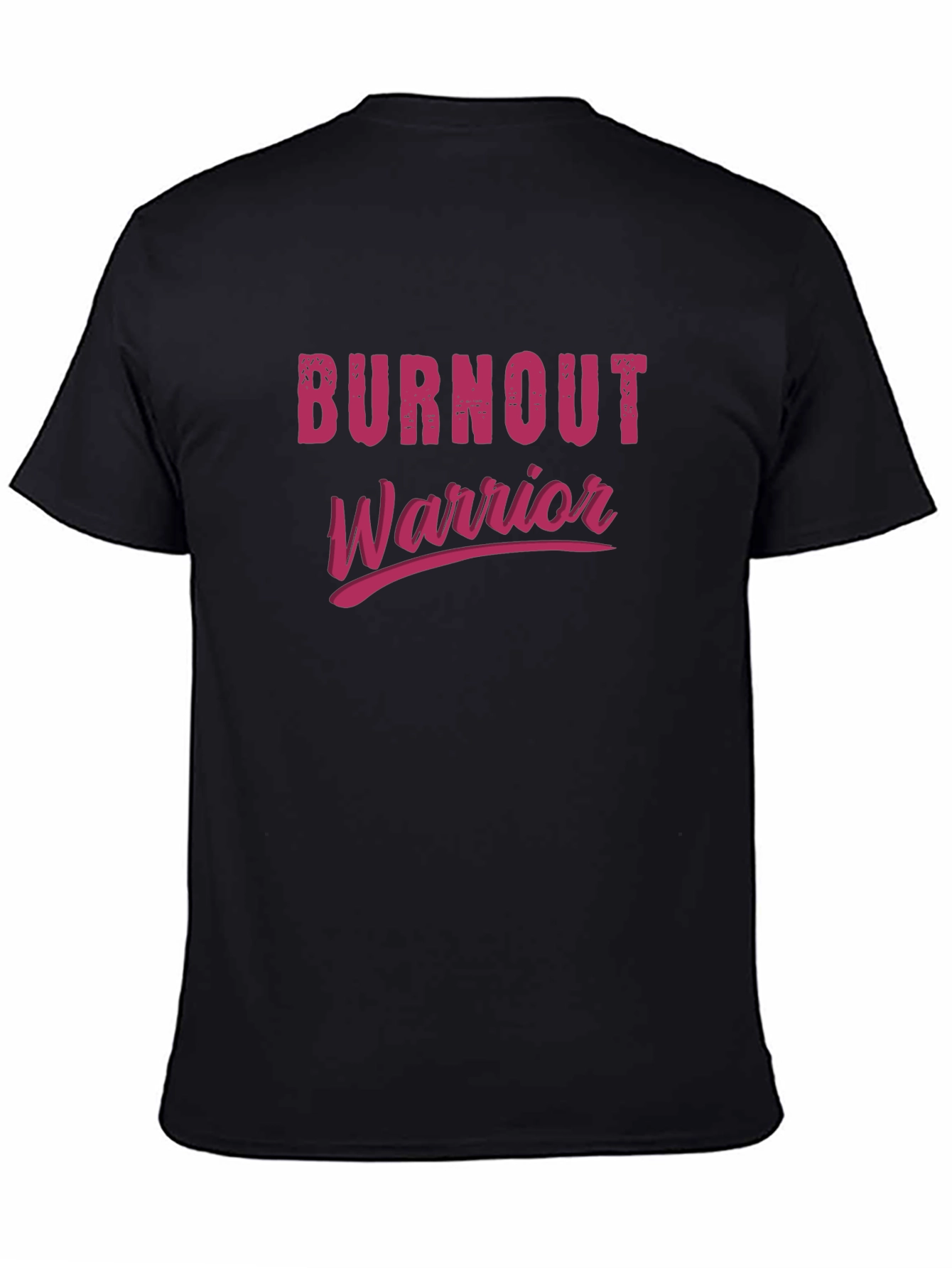 Burnout Warrior Graphic Tee - Black