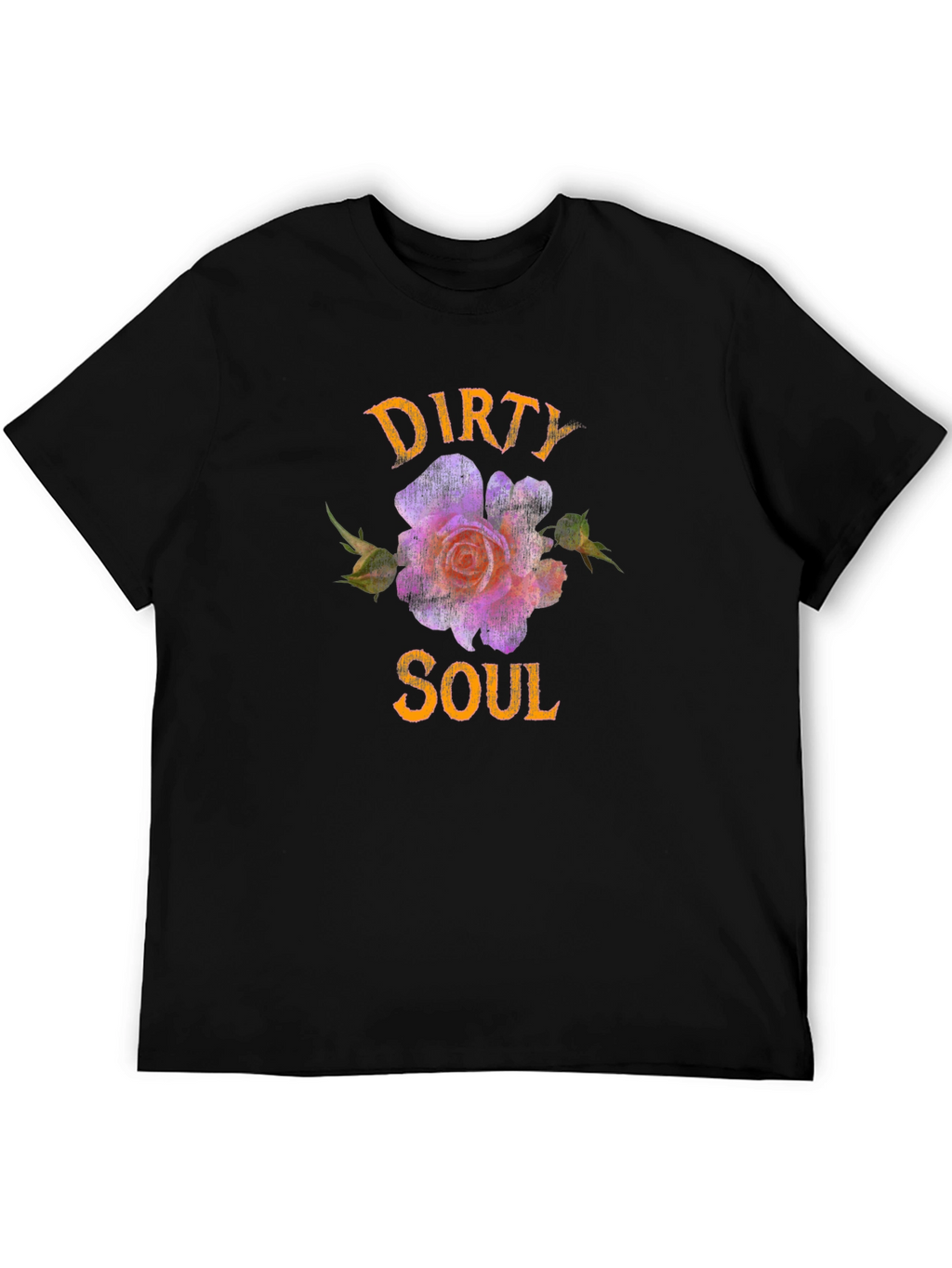 Dirty Soul T-Shirt - Floral Design