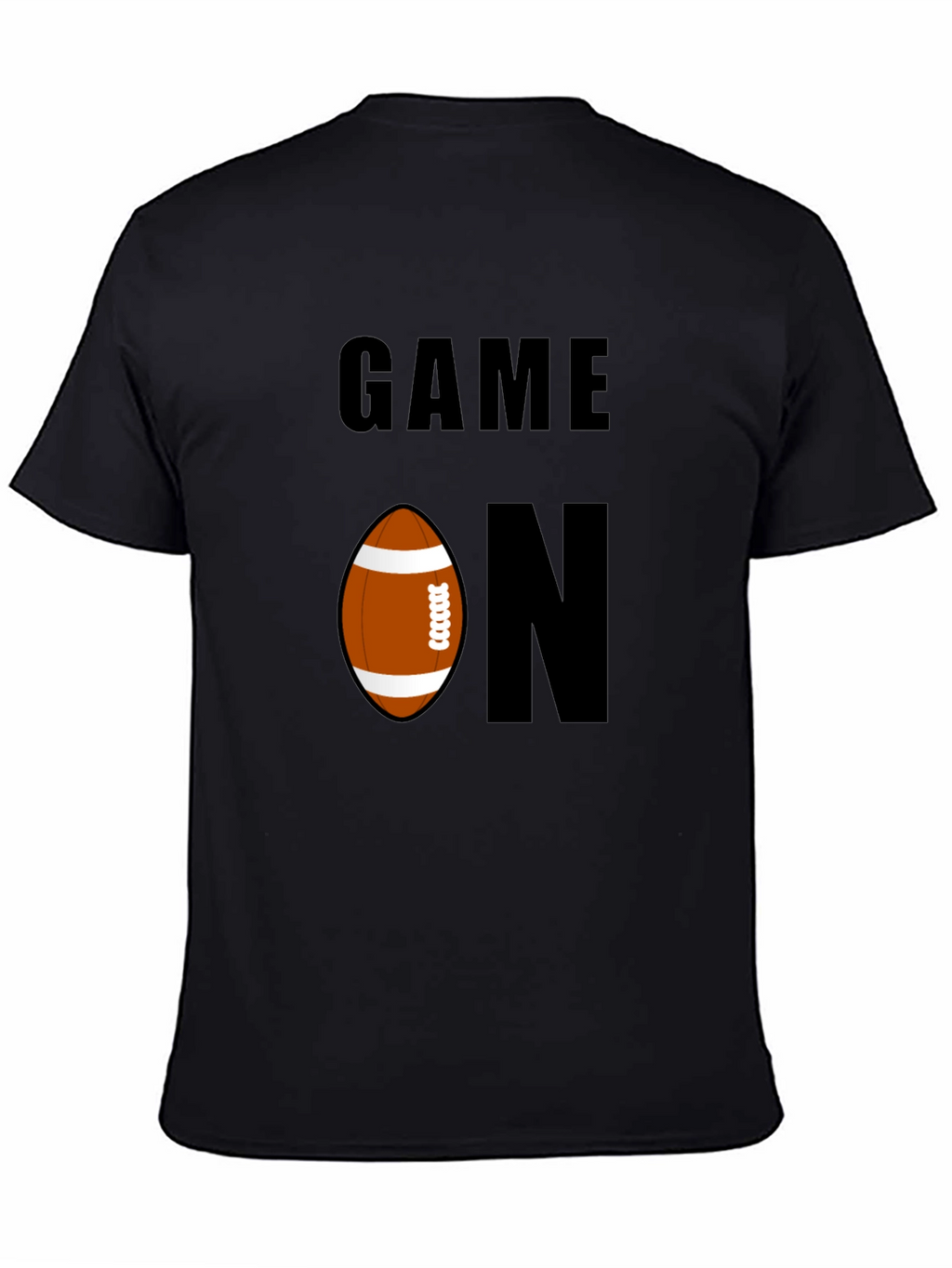Game On Football Graphic Tee - Sporty Casual