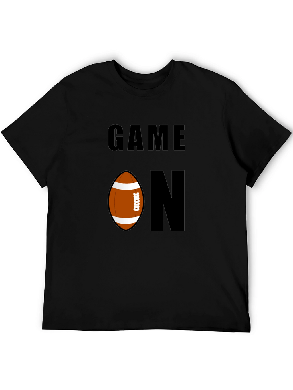 Game On Football Graphic Tee - Sporty Casual