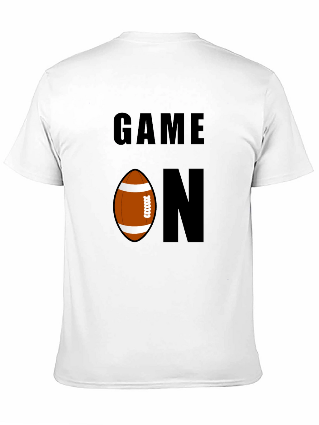 Game On Football Graphic Tee - Sporty Casual