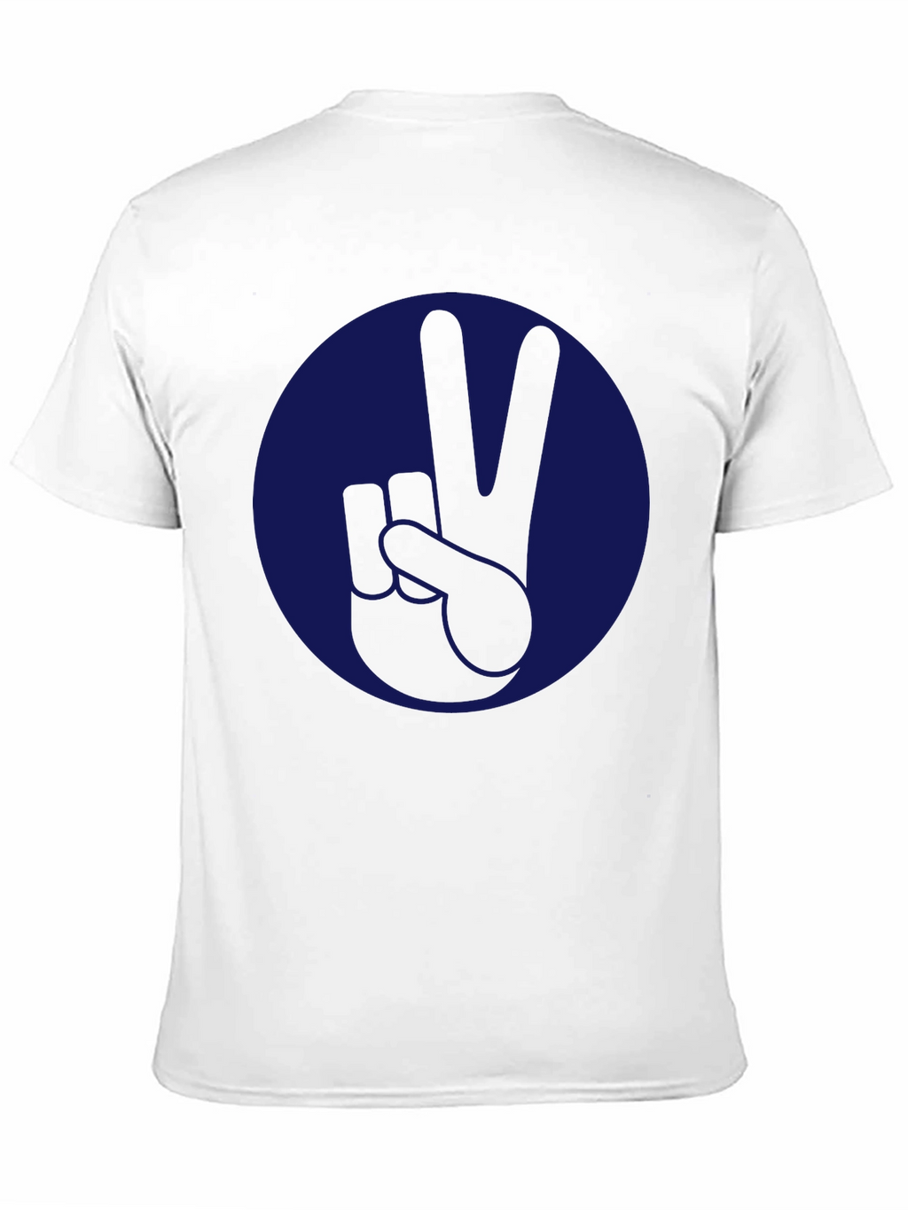 Peace Sign Graphic Tee - Stylish Comfort