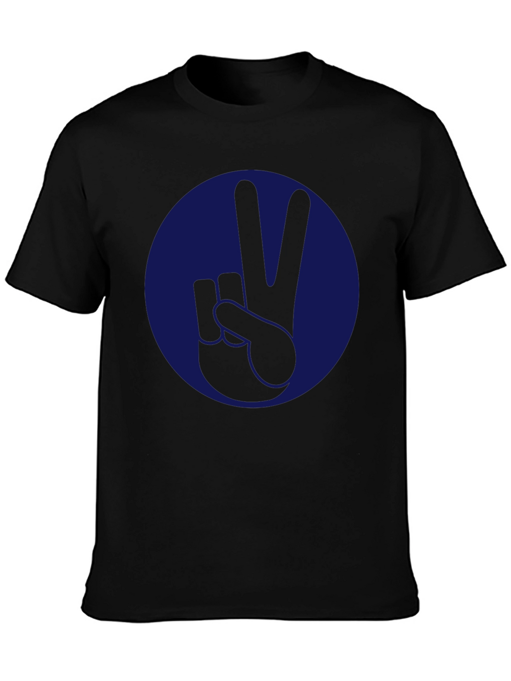 Peace Sign Graphic Tee - Stylish Comfort
