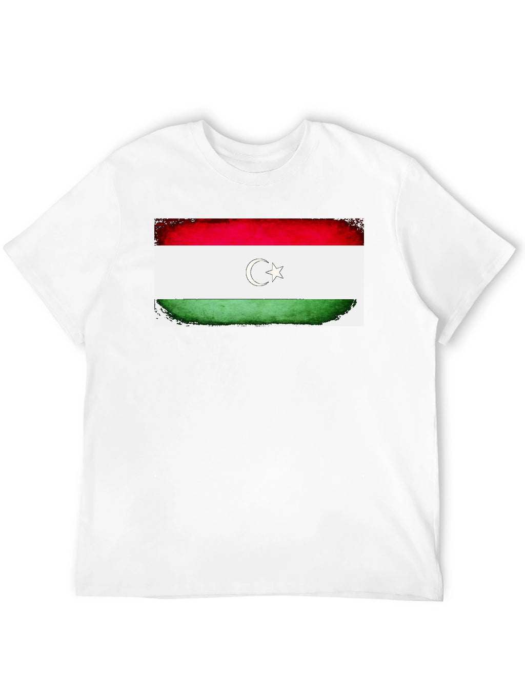 Turkmenistan Flag T-Shirt - Distressed Design