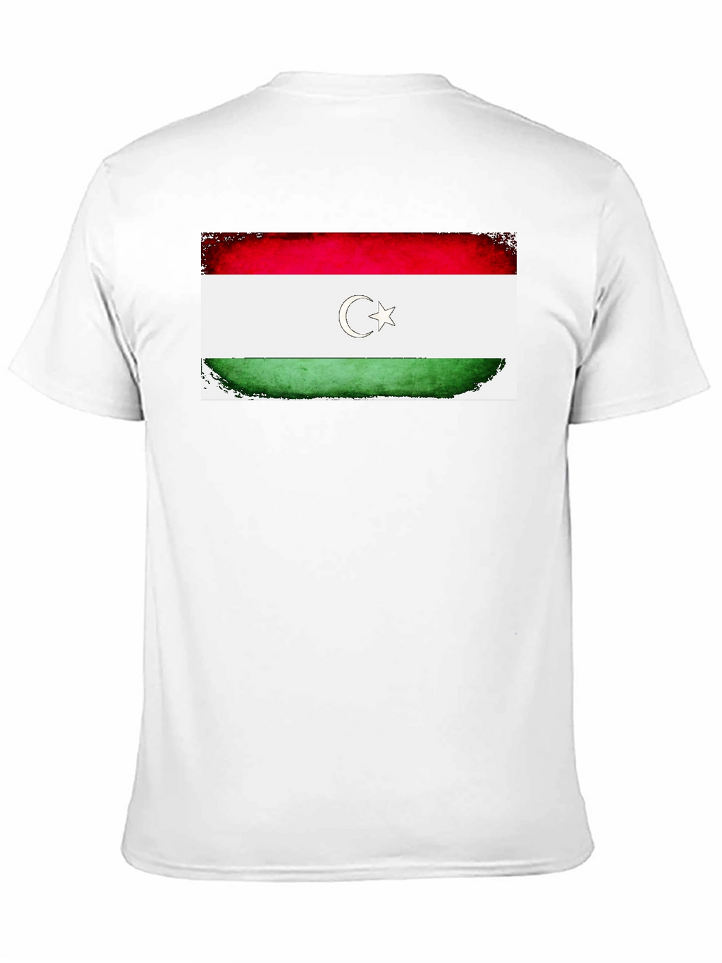 Turkmenistan Flag T-Shirt - Distressed Design