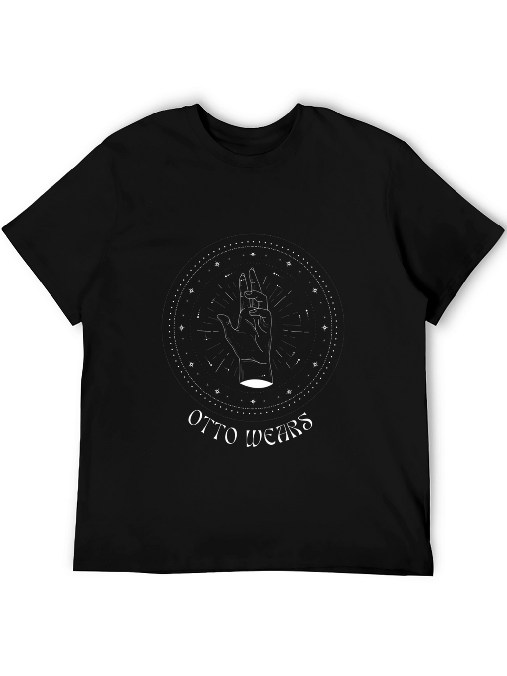 Otto Wears Graphic Tee - Black