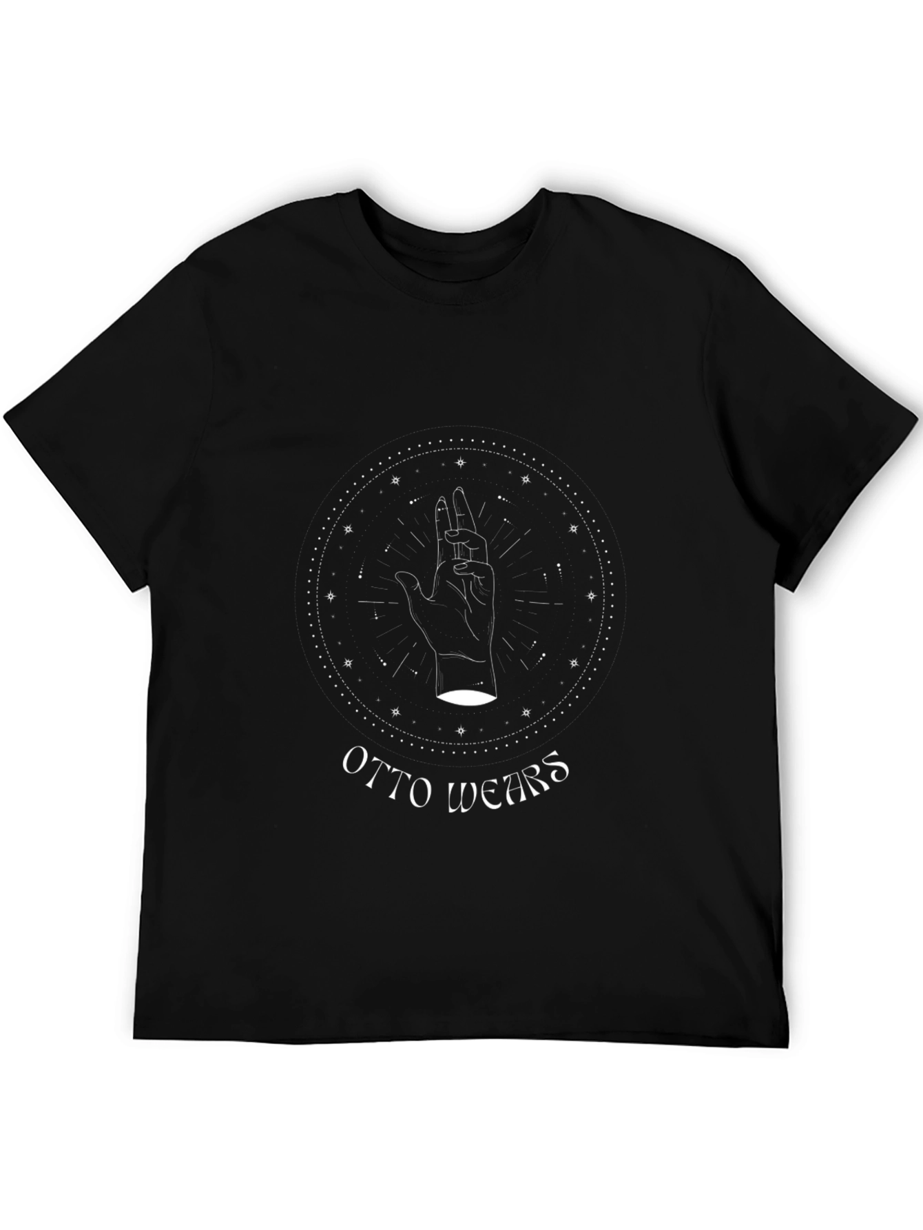 Otto Wears Graphic Tee - Black