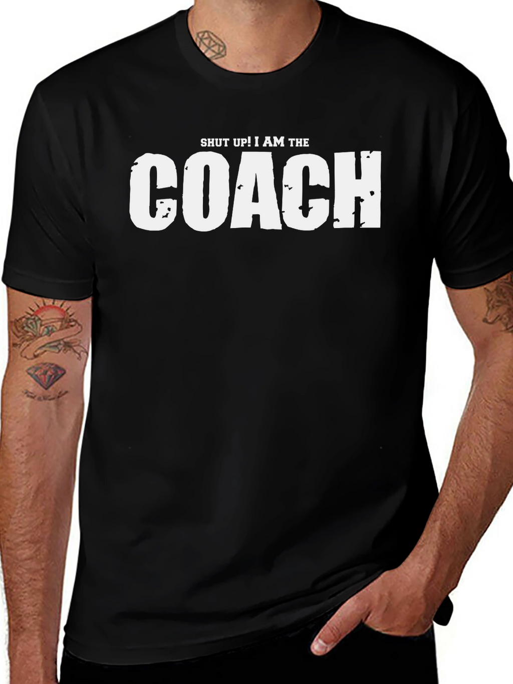 Shut Up! I Am The Coach Graphic T-Shirt