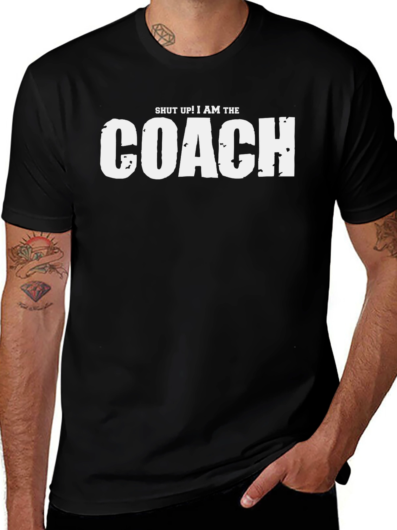Shut Up! I Am The Coach Graphic T-Shirt
