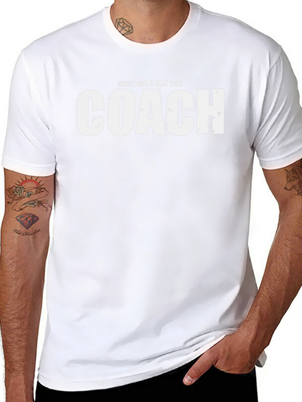 Shut Up! I Am The Coach Graphic T-Shirt