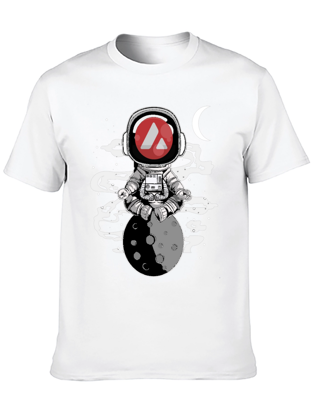 Astronaut Moon Meditation T-Shirt