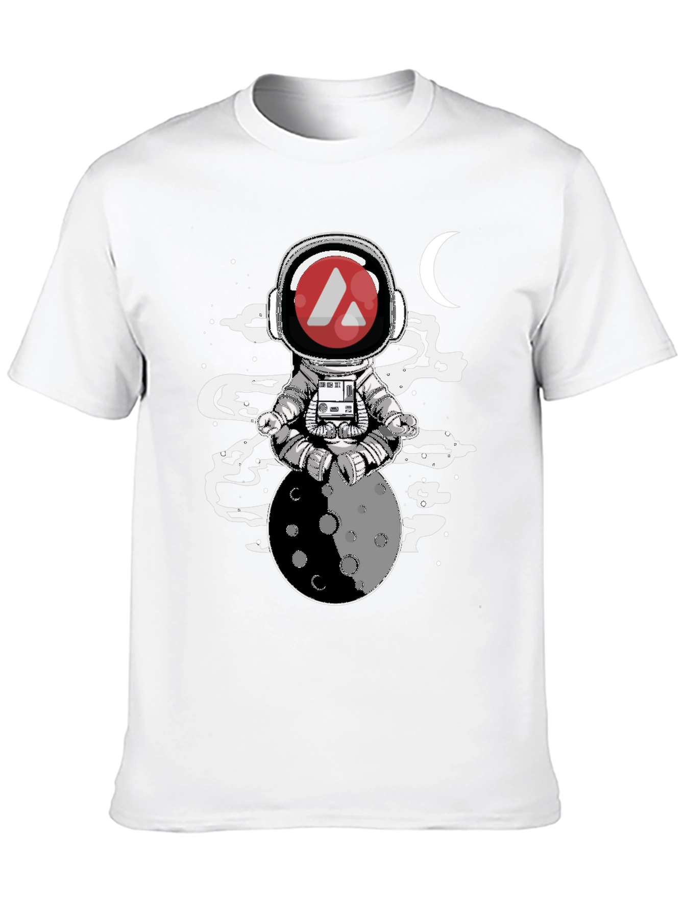 Astronaut Moon Meditation T-Shirt