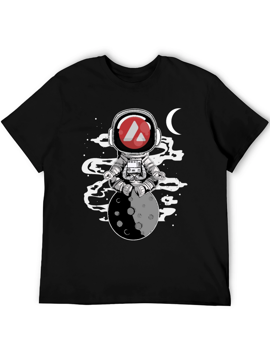 Astronaut Moon Meditation T-Shirt