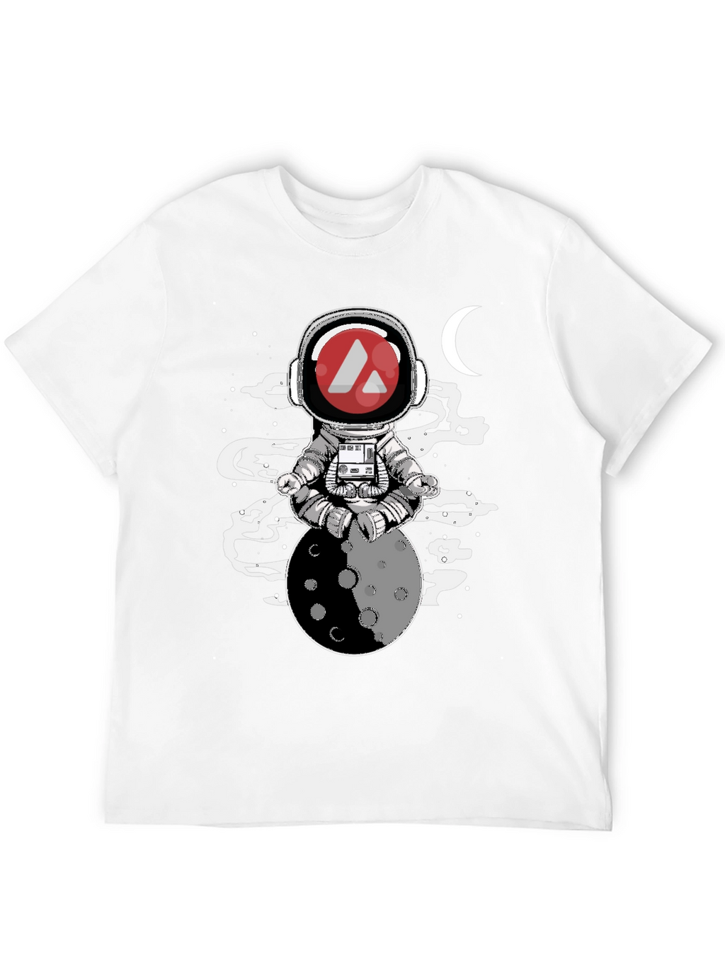 Astronaut Moon Meditation T-Shirt