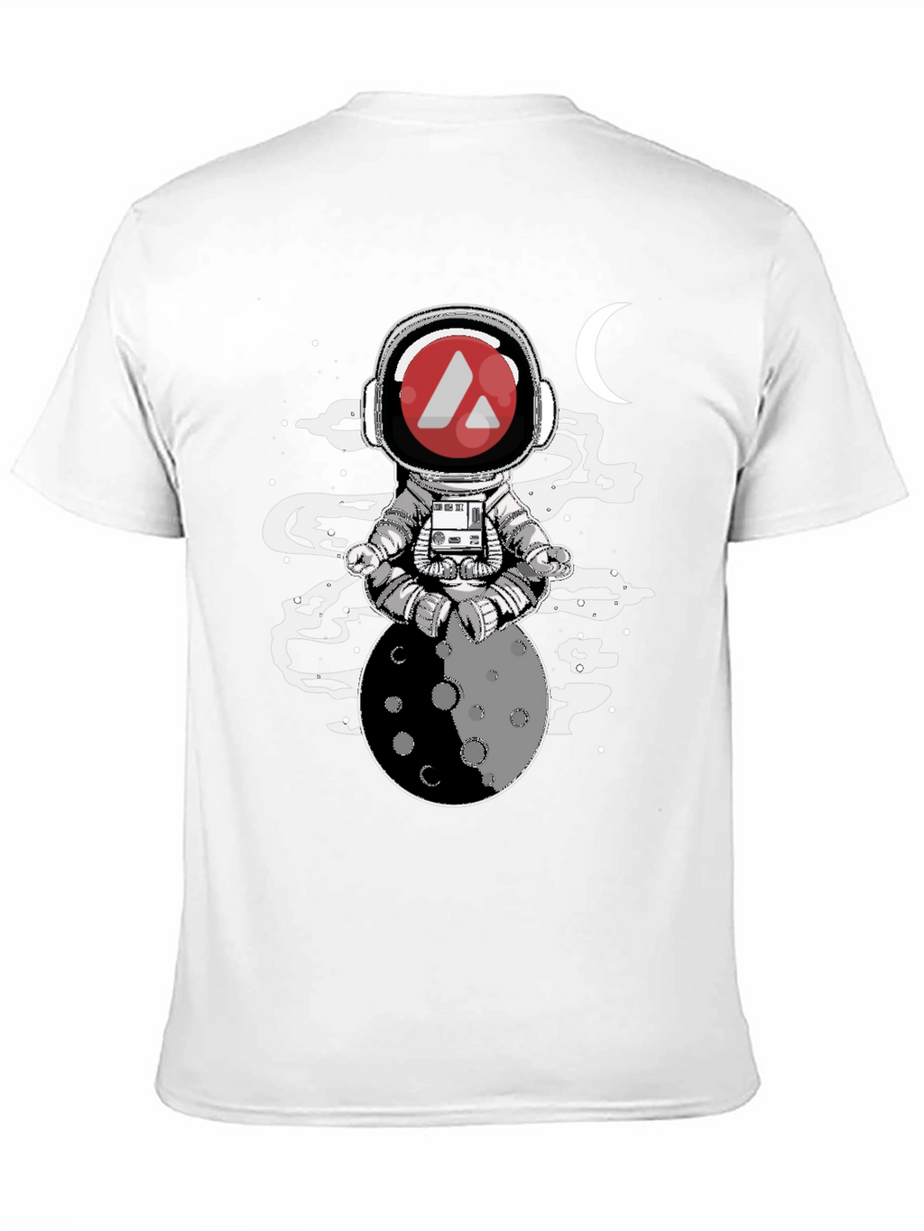 Astronaut Moon Meditation T-Shirt