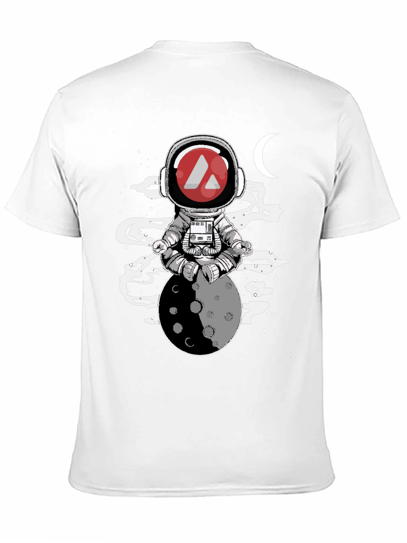 Astronaut Moon Meditation T-Shirt