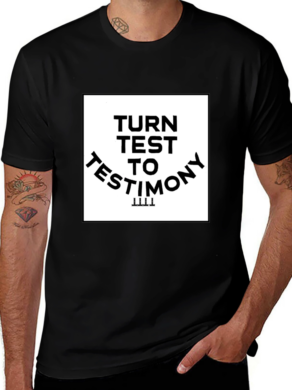 Turn Test to Testimony Graphic Tee